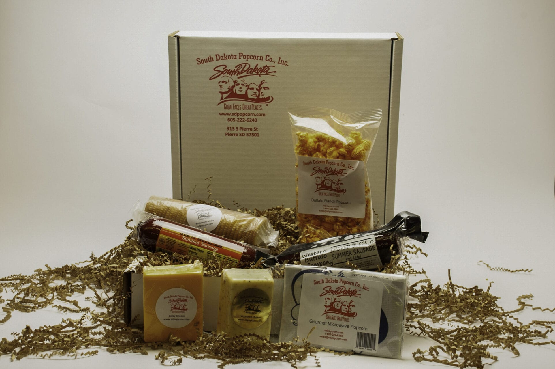 Dakota Buffalo Gift Box - South Dakota Popcorn Company