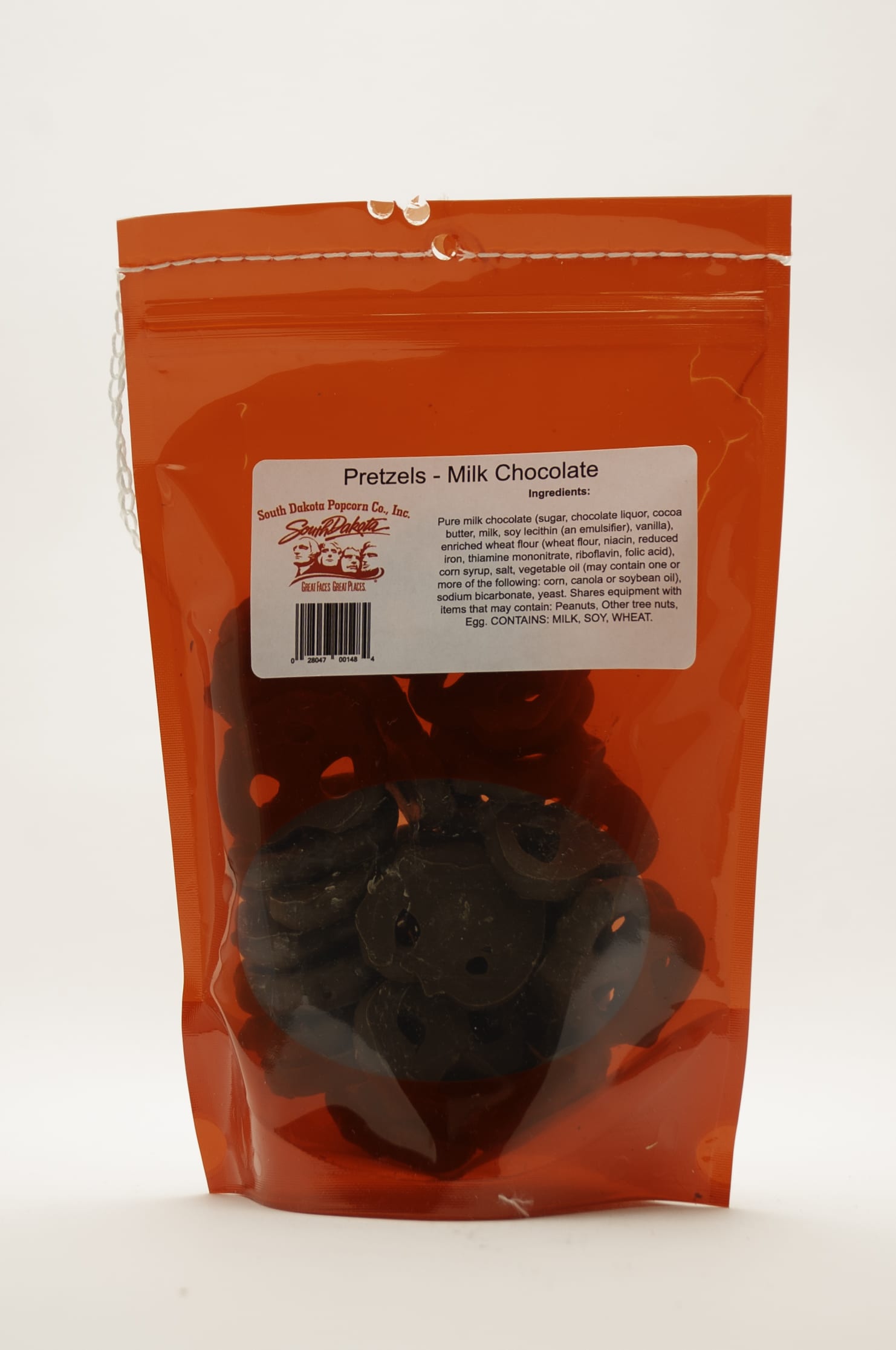 Pretzels Milk Chocolate South Dakota Popcorn Company